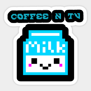 Coffee n Tv Sticker